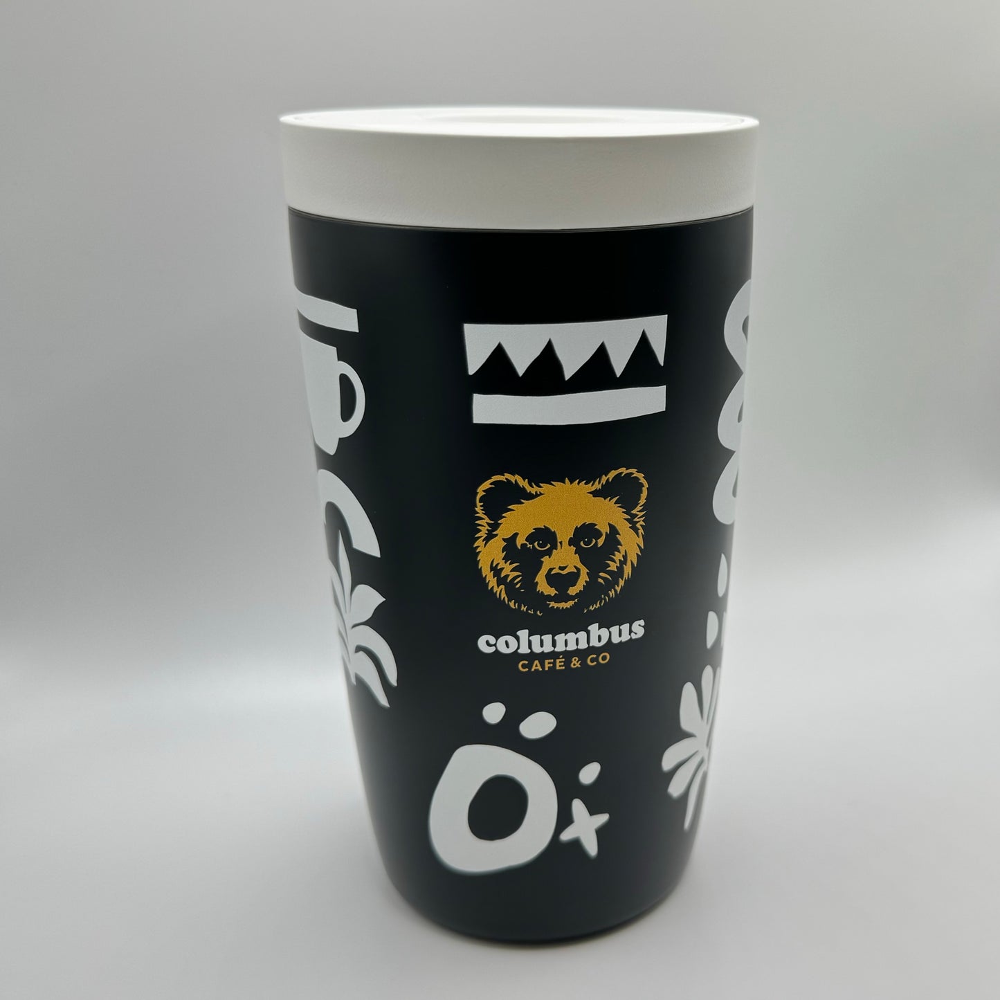 Insulated Mugs - Columbus Café - Black (Box of 20)