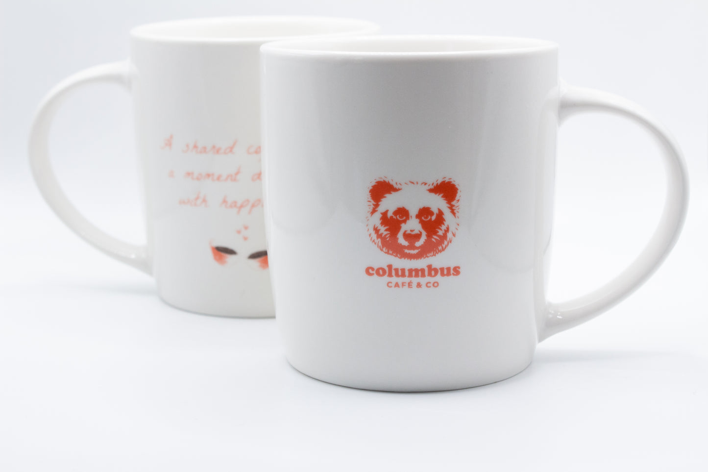 ENGLISH Valentine Mugs - Columbus Café (Box of 20 mugs)