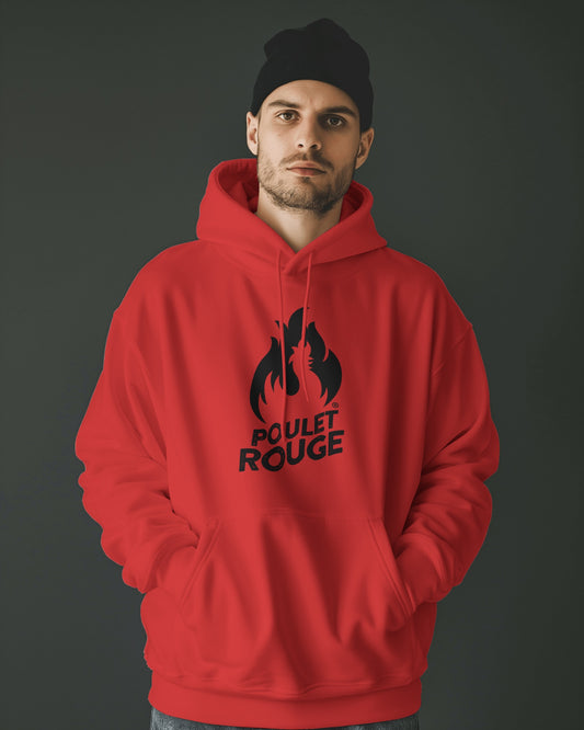 Hoodie rouge - Poulet Rouge