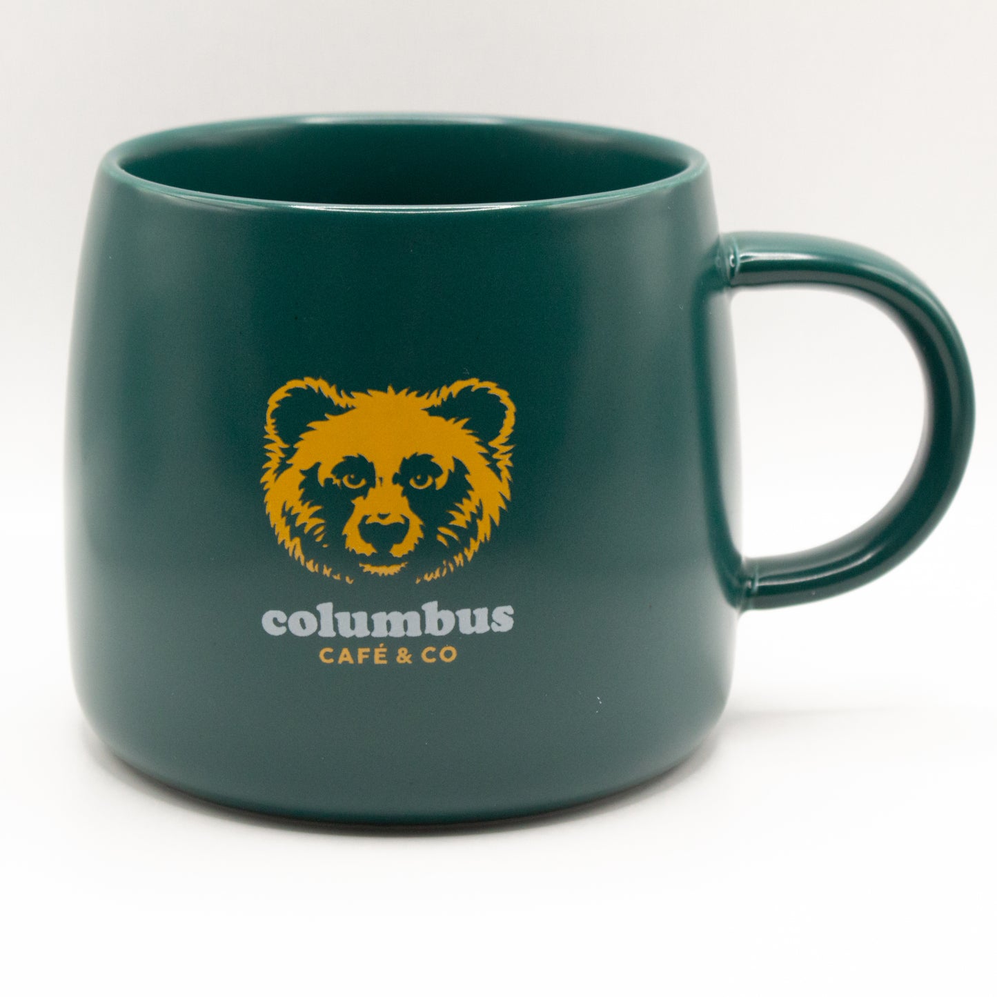 Official retail mugs - Columbus Café - Green (Box of 30)