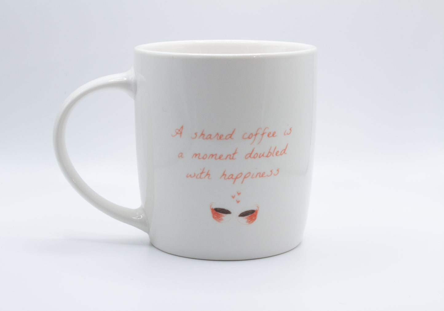 ENGLISH Valentine Mugs - Columbus Café (Box of 20 mugs)